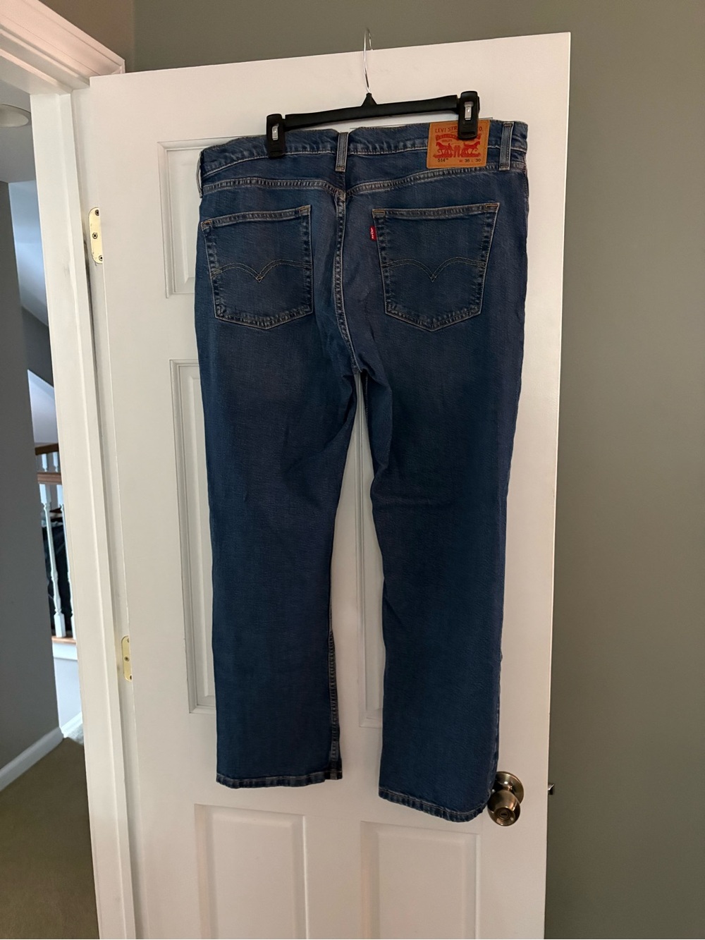 Levi's Men's Straight-Leg Jeans in Indigo Blue